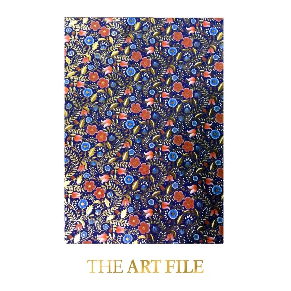 The Art File - Опаковъчна хартия "Арт флорал" 1